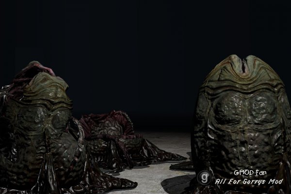 Aliens:CM Sentry Gun, Egg models