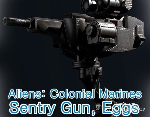 Aliens:CM Sentry Gun, Egg models
