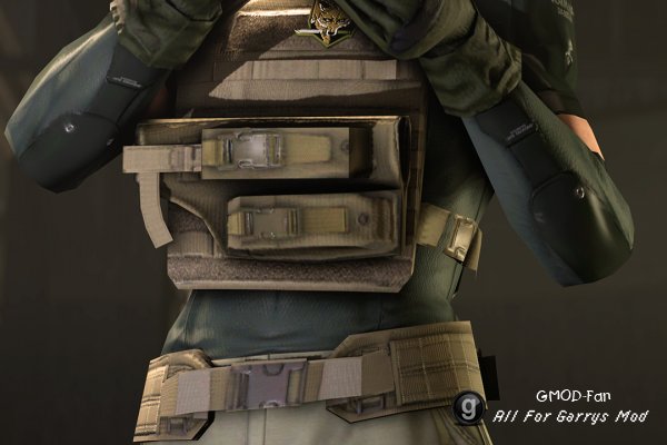 MGS4 - Meryl - Playermodel + Ragdoll
