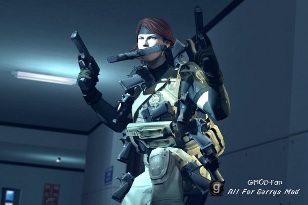 MGS4 - Meryl - Playermodel + Ragdoll