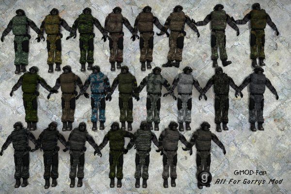 Combine Camo Pack