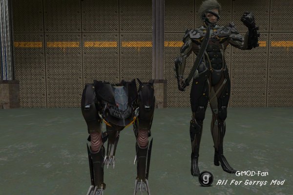 Metal Gear Rising - Bladewolf/LQ-84i