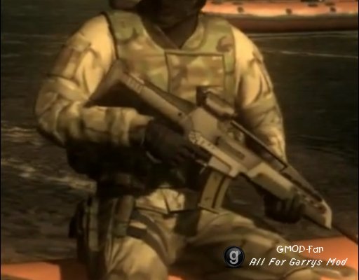 Metal Gear Solid 4 - Marine Playermodel and NPC