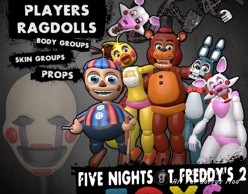 Five Nights at Freddy's 2 Toys
