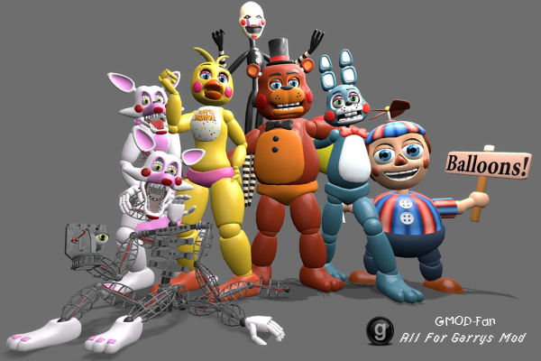 Five Nights at Freddy's 2 Toys