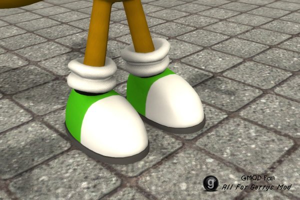 Tails Colored Shoes