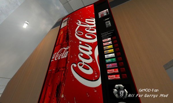 Coke Vending Machine HD