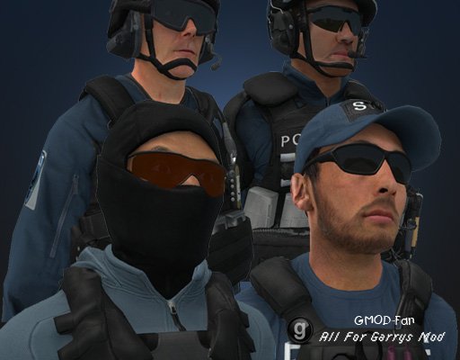 Battlefield Hardline: SWAT Playermodels