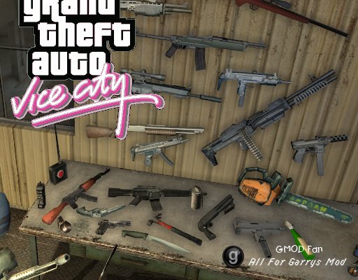 GTA: Vice City - Weapons & Misc Pack