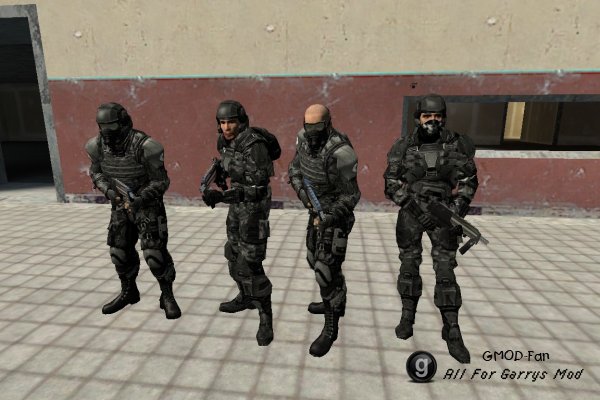 Crysis Commandos NPCs and Playermodels
