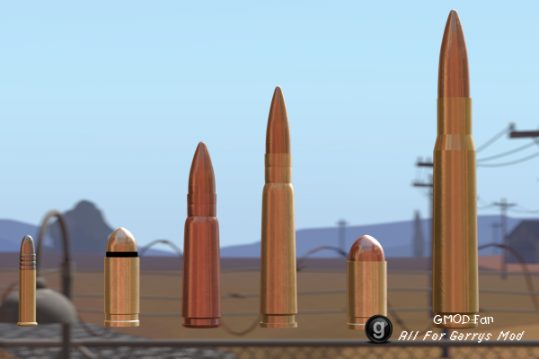 Ridiculously HD Bullet Models