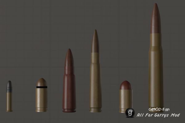 Ridiculously HD Bullet Models
