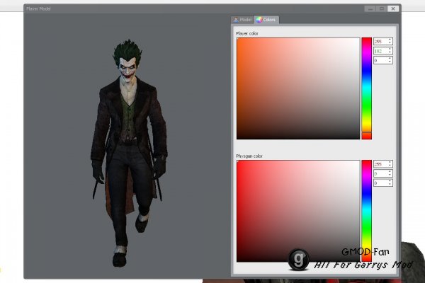 Arkham Origins Joker NPC | Playermodel