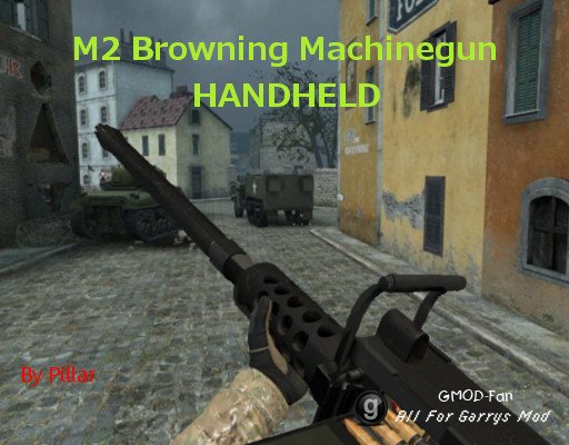 M2 Browning MachineGun Handheld