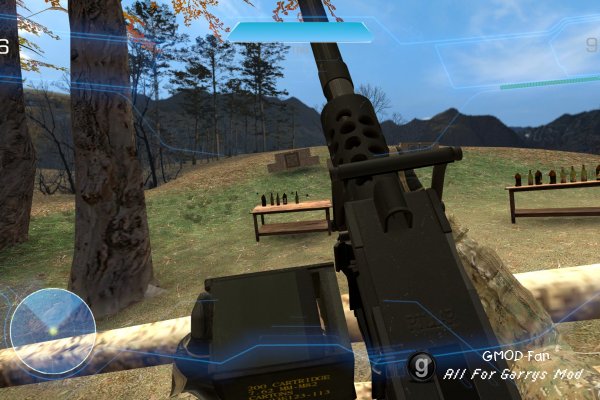 M2 Browning MachineGun Handheld
