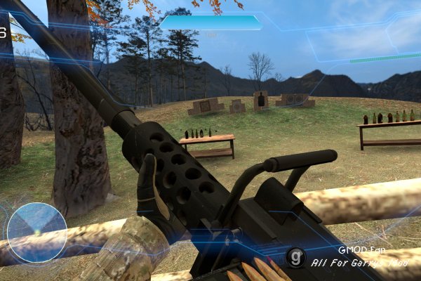 M2 Browning MachineGun Handheld