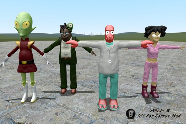 Futurama Ragdoll Pack 2
