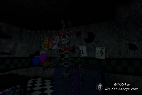 Five nights at Freddy's 2 The Endoskeleton