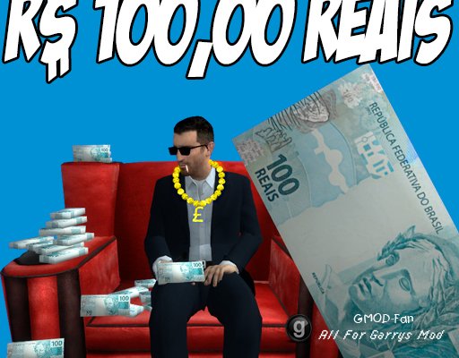 100 Reais - Maço De Notas Br