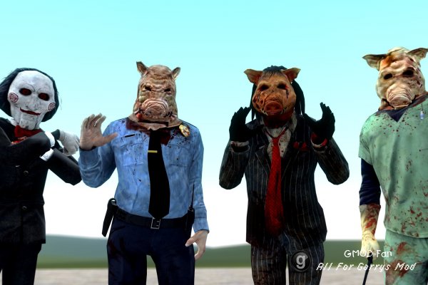 SAW Characters Models Pack