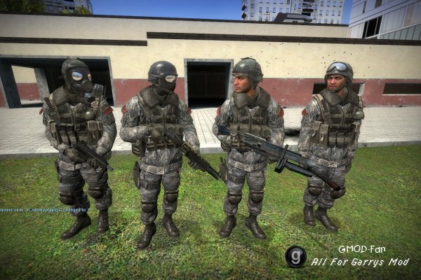 Call of Duty Modern Warfare 3 - Spetsnaz(Ragdoll+PlayerModel+NPC)