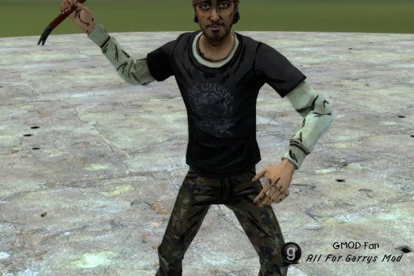 The Walking Dead- Nick Player Model & NPC