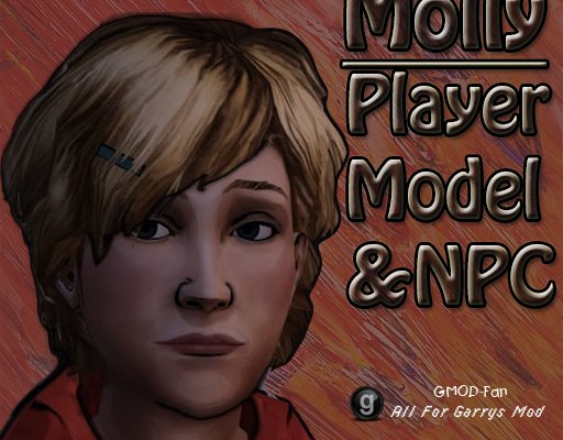 The Walking Dead- Molly Player Model & NPC