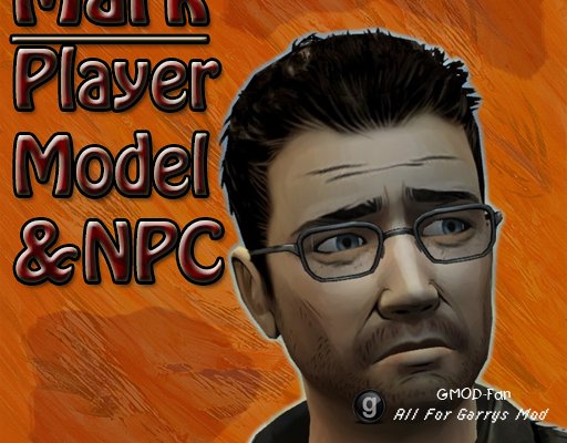 The Walking Dead- Mark Player Model & NPC