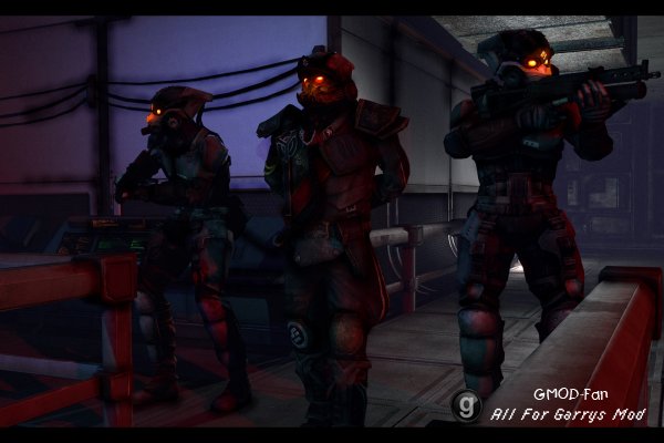 Killzone 3 Helghast Capture Trooper