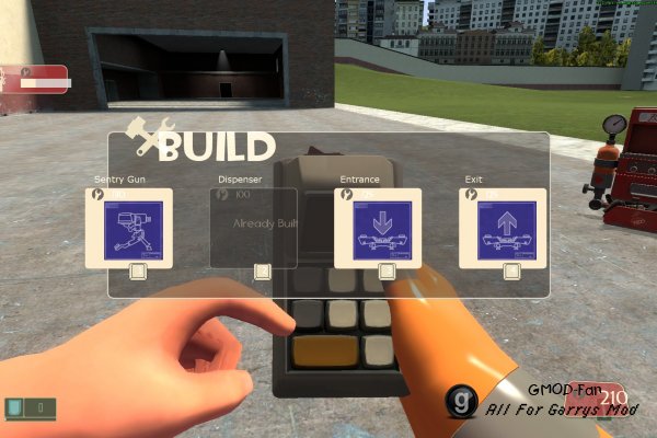 Team Fortress 2 Engineer Building SWEPs