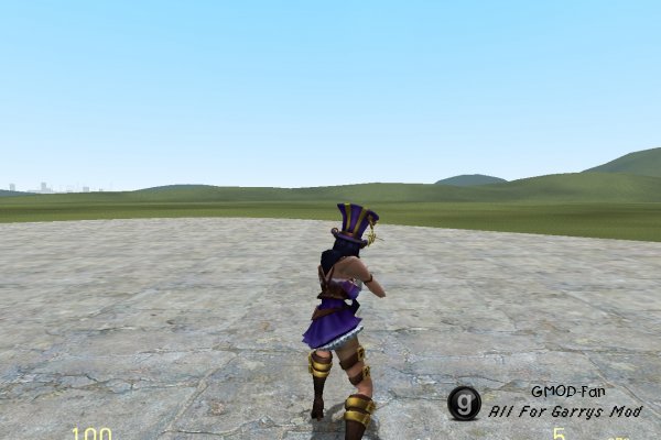 League of Legends Caitlyn Playermodel and npc