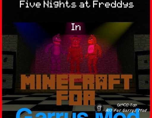Five Nights at Freddy´s Map in Minecraft Style