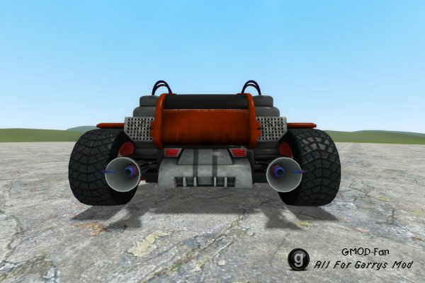 Pyro Car from Sonic & All-Stars Racing Transformed