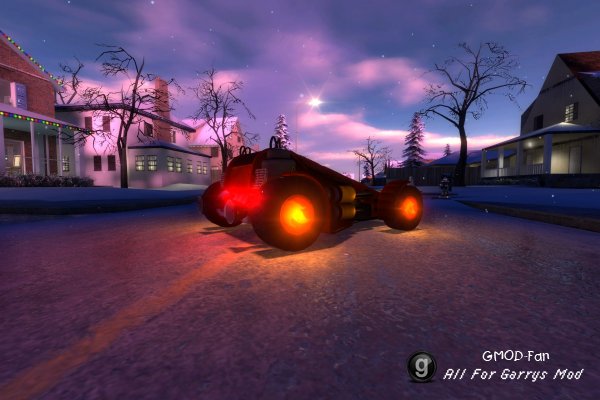 Pyro Car from Sonic & All-Stars Racing Transformed