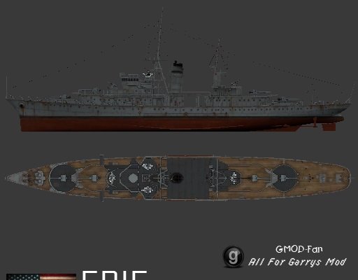WW2 Warships | Erie patrol gunboat
