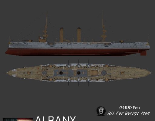 WW2 Warships | Albany light cruiser