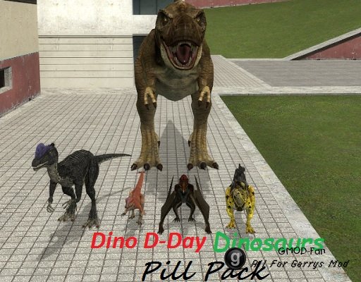 Dino D-Day Dinosaurs Pill Pack