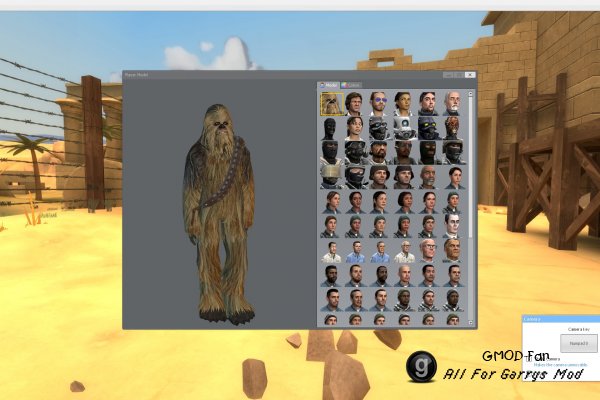 STAR WARS Han Solo and Chewbacca Playermodels