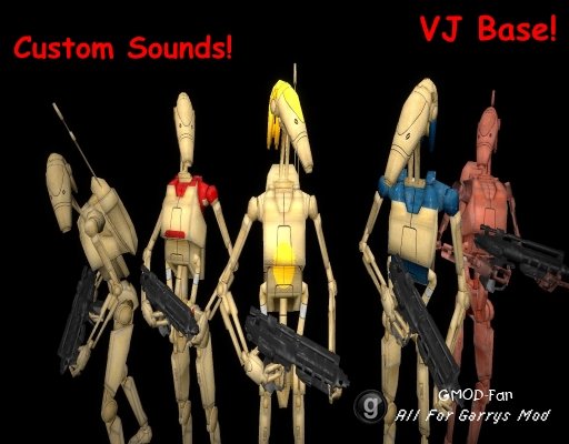 [VJ] B1 Battledroid SNPCs