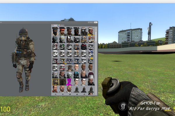 Metro: Last Light - Hansa Soldier - Playermodel and Ragdoll