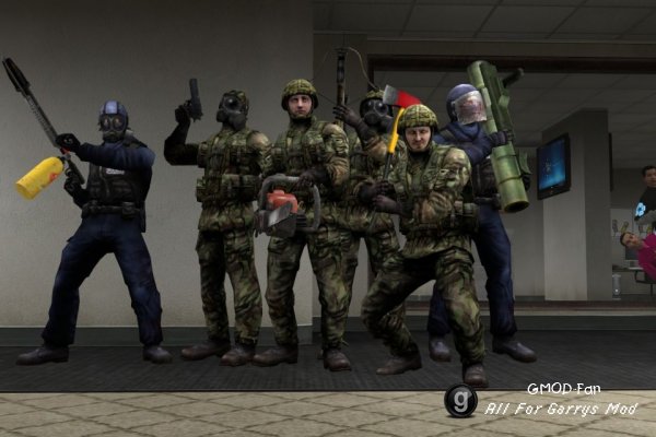 Killing Floor models for Gmod