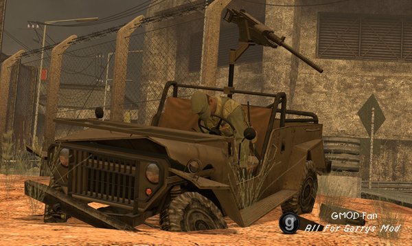 MGSV:GZ Jeep RAGDOLLS