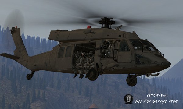 UH-60 Stealth Blackhawk RAGDOLLS