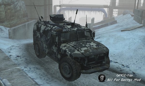GAZ Tigr RAGDOLL