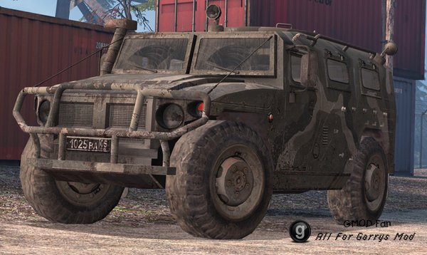 GAZ Tigr RAGDOLL