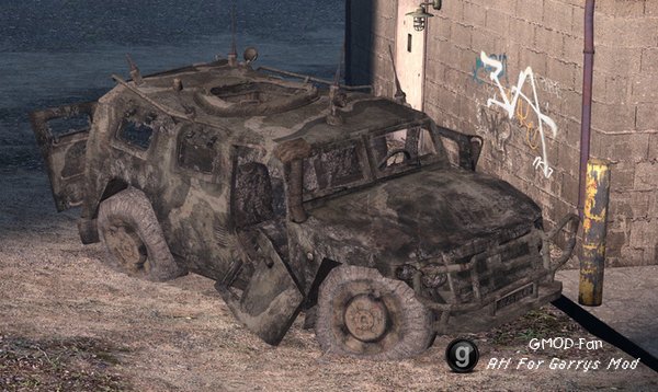 GAZ Tigr RAGDOLL
