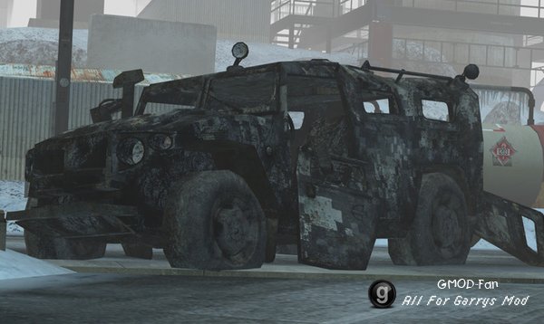 GAZ Tigr RAGDOLL