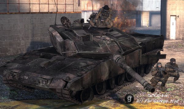 MW3 Leopard 2A7 RAGDOLL