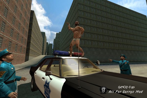 Naked man