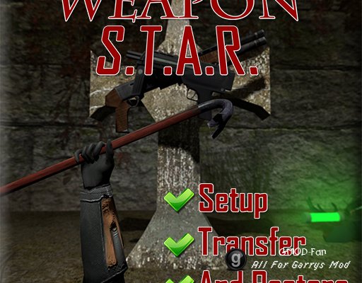 Weapon: Setup, Transfer And Restore